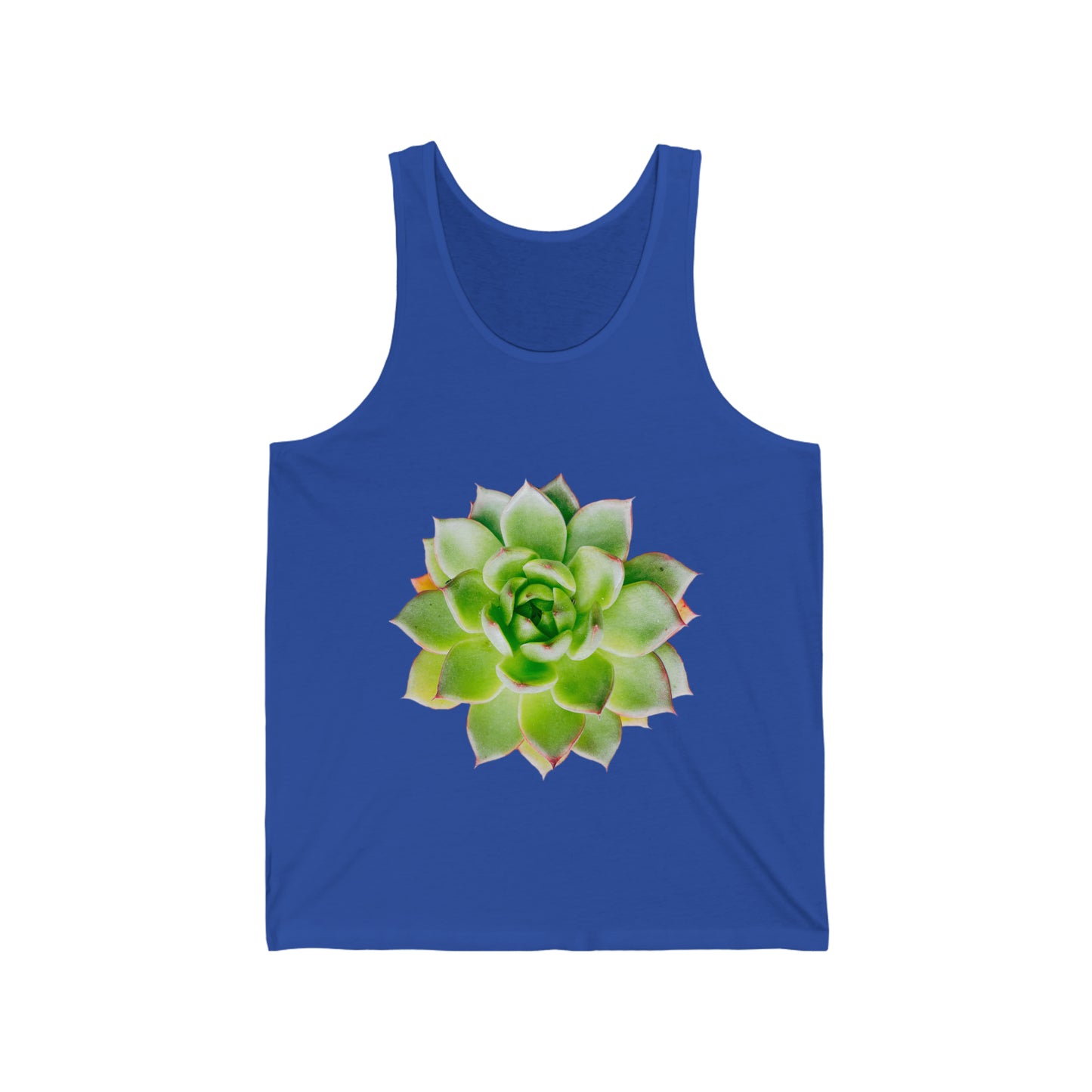 Echeveria Unisex Jersey Tank