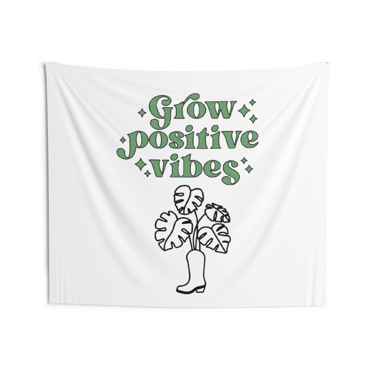 Grow Positive Indoor Wall Tapestries