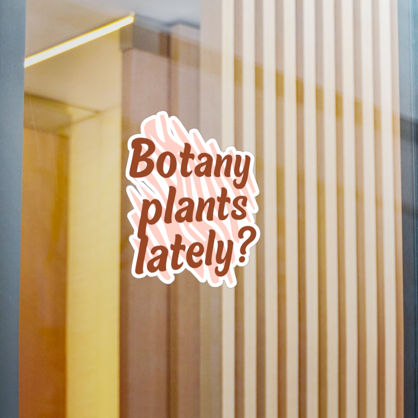 Botany Vinyl Decals