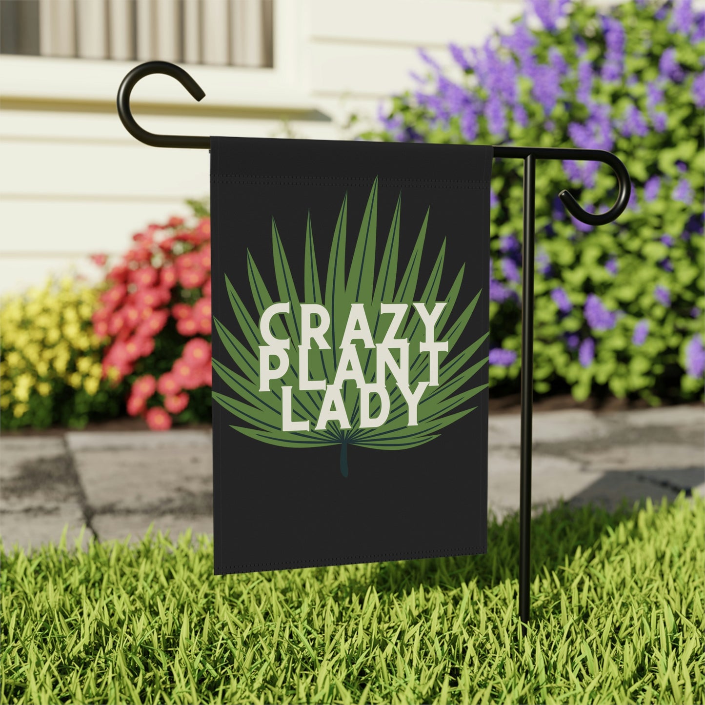 Crazy Plant Lady Garden Banner