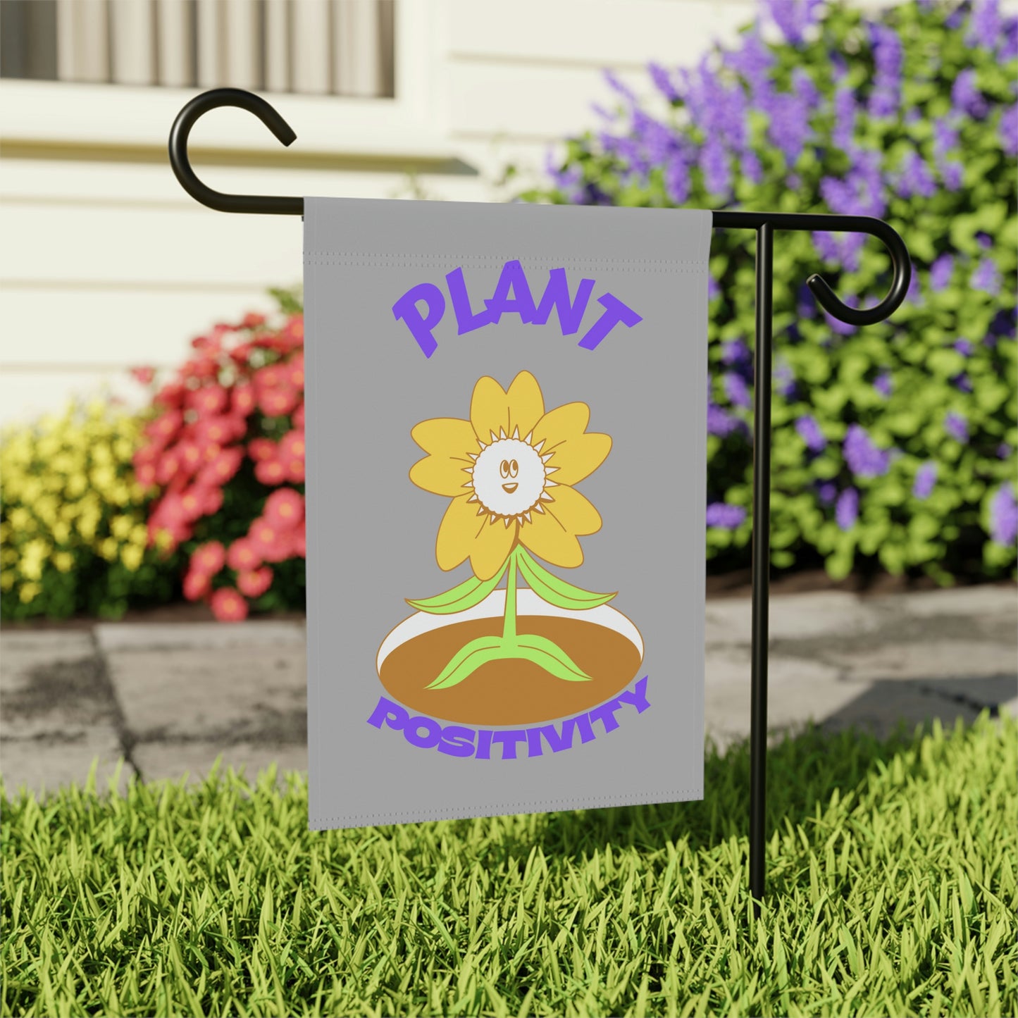 Plant Positivity Garden & House Banner