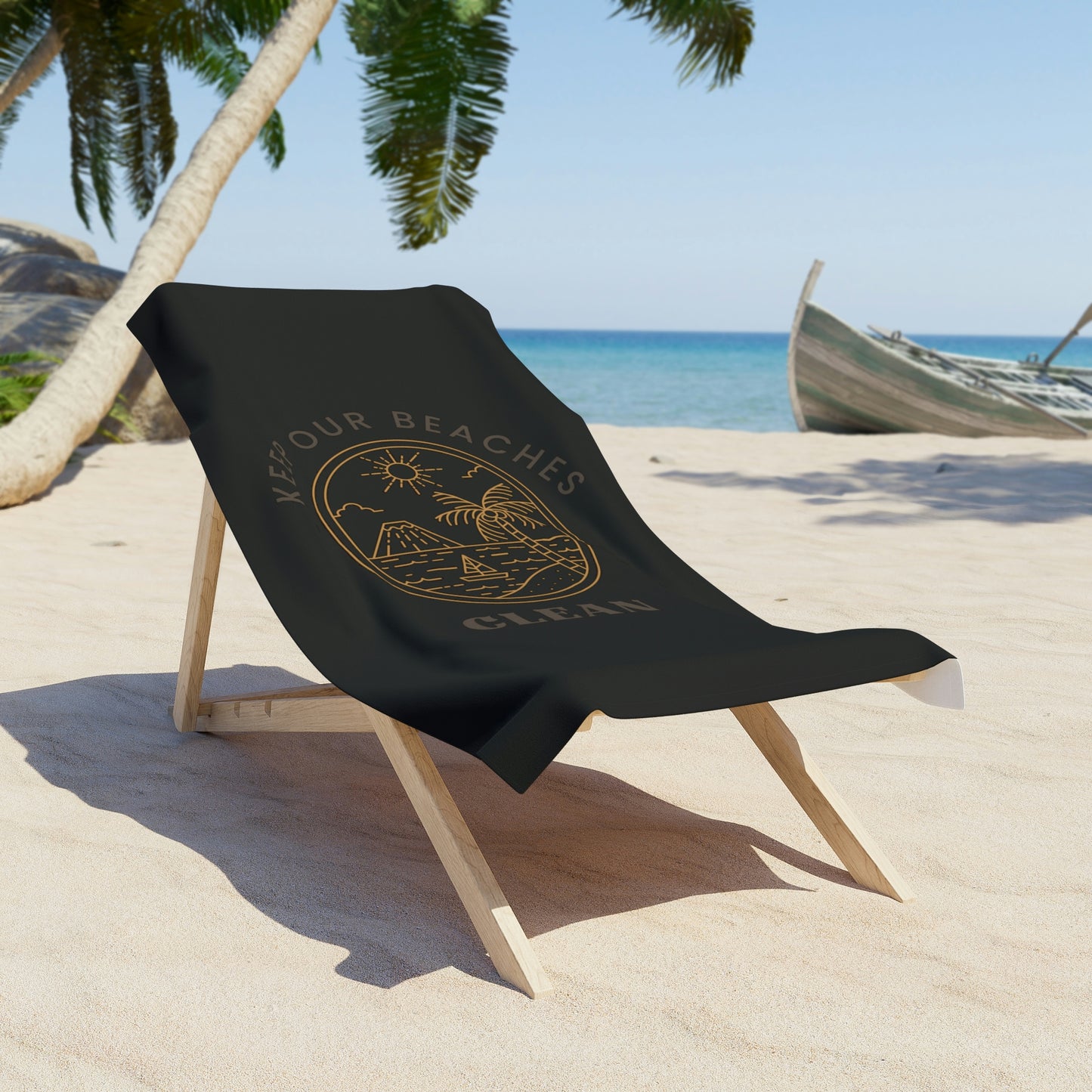 Clean Beaches Beach Towel