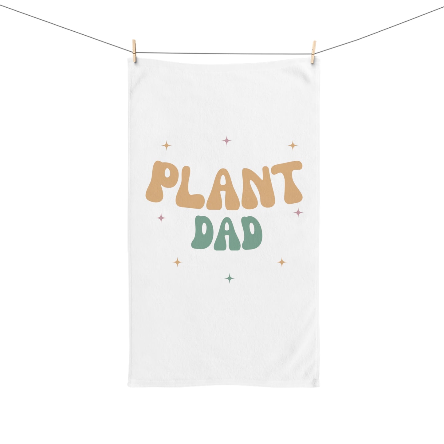 Plant Dad Hand Towel