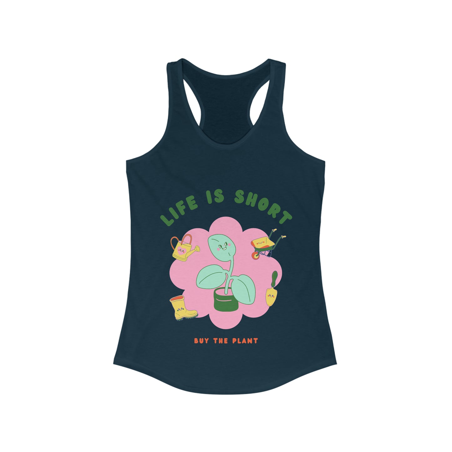 Life Is Short Women's Racerback Tank