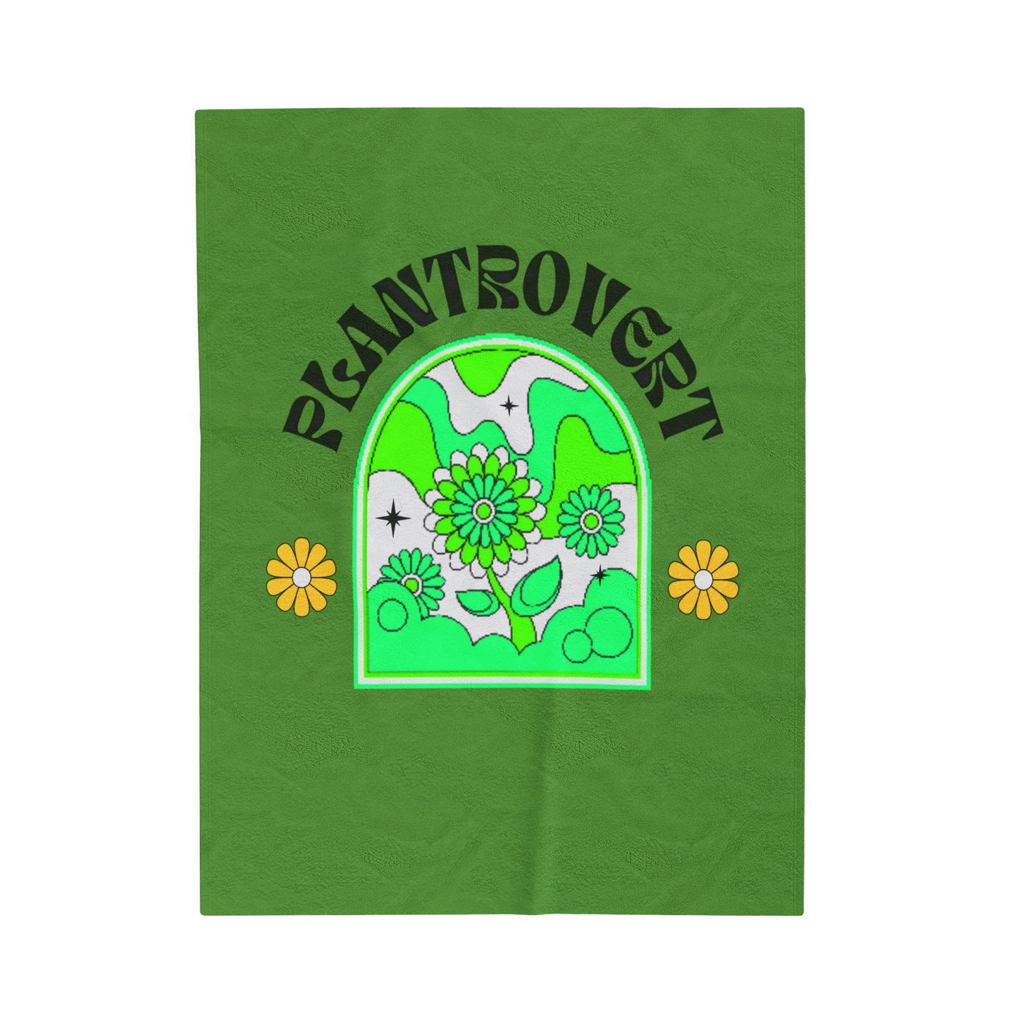 Plantrovert Velveteen Plush Blanket