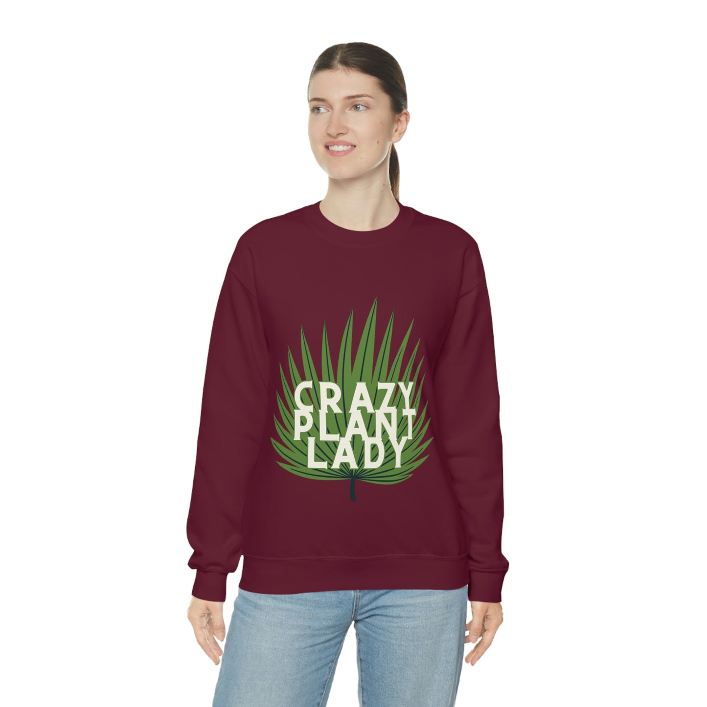 Crazy Plant Lady Unisex Crewneck