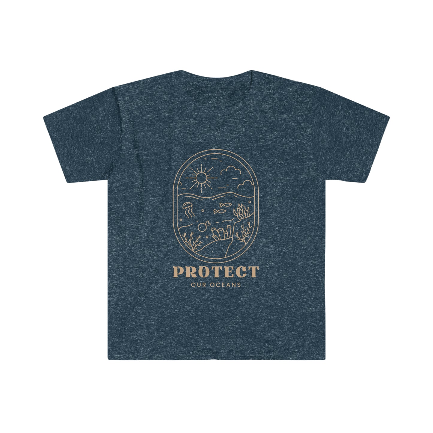 Protect Our Oceans Unisex Softstyle T-Shirt