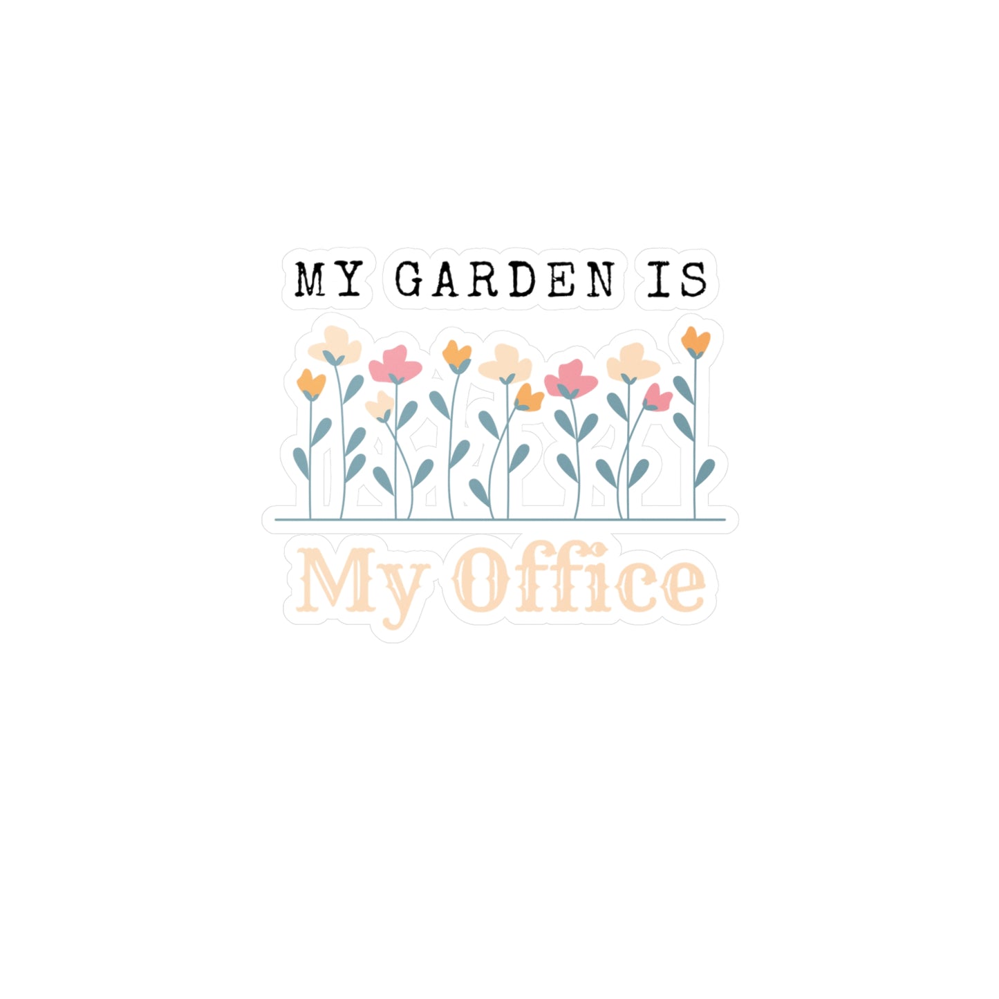 My Office Vinyl Decals