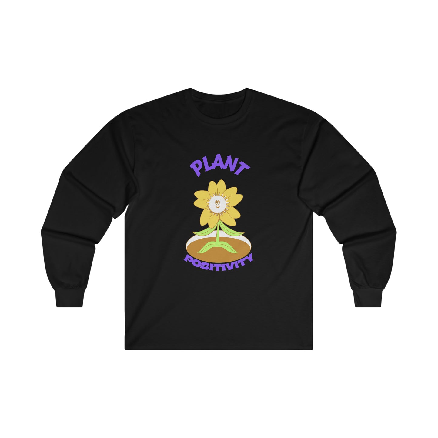Plant Positivity Cotton Long Sleeve