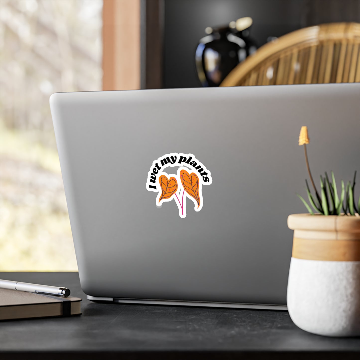 I Wet My Plants Vinyl Decals