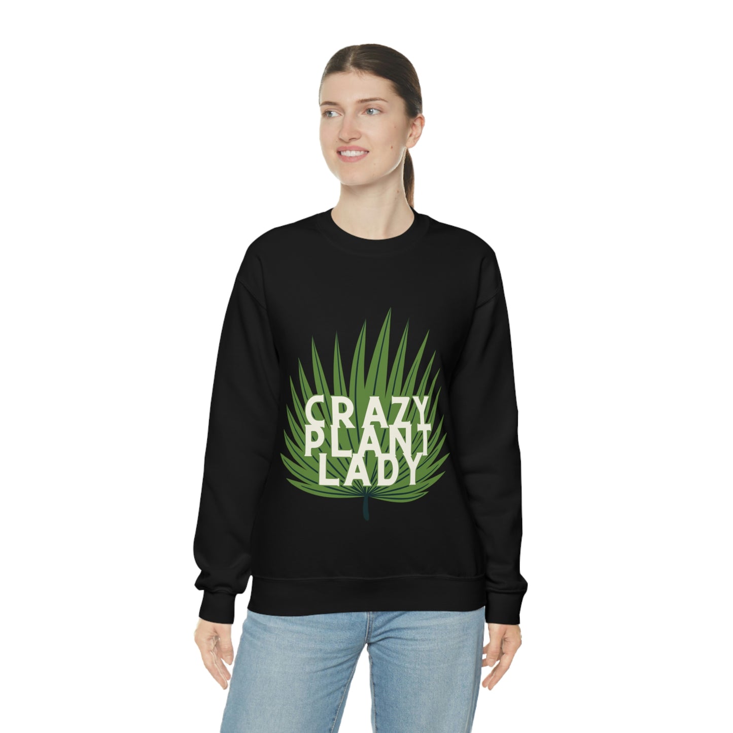 Crazy Plant Lady Unisex Crewneck