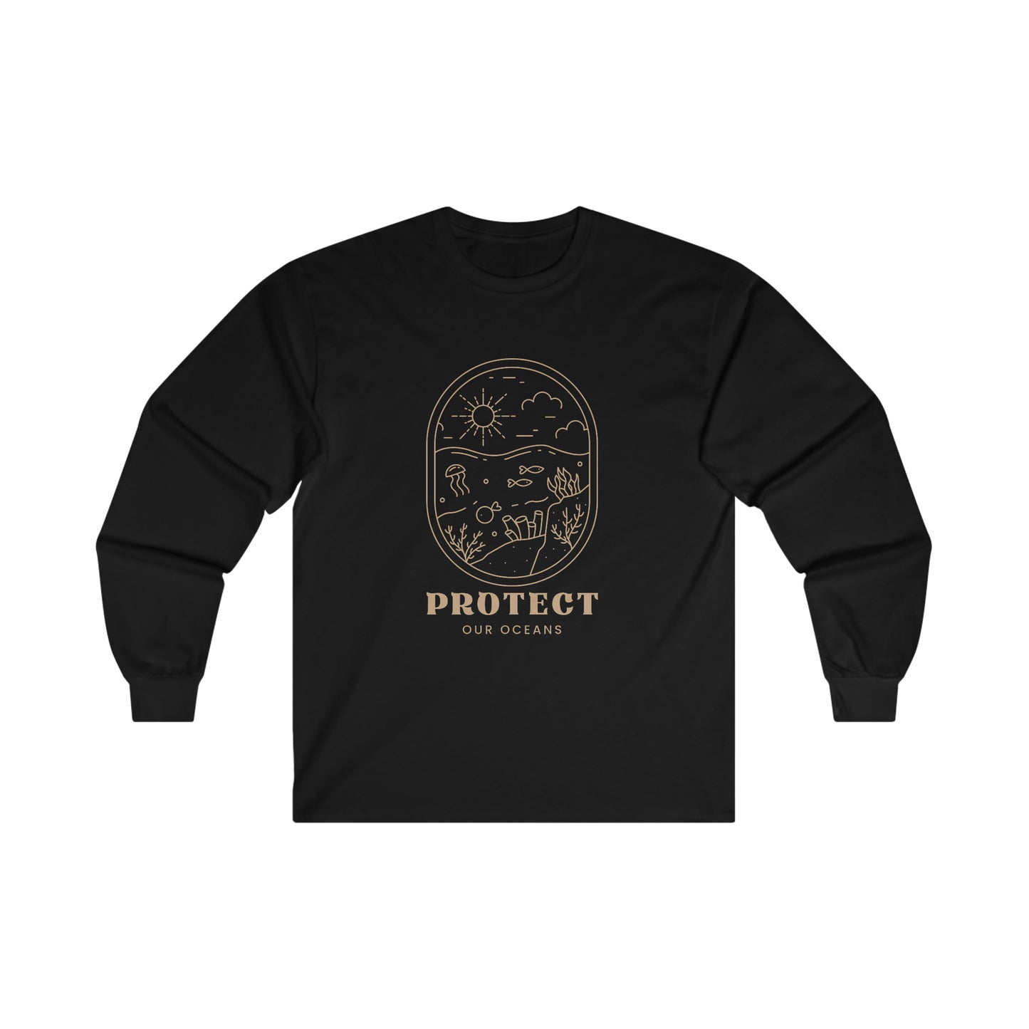 Protect Our Oceans Cotton Long Sleeve