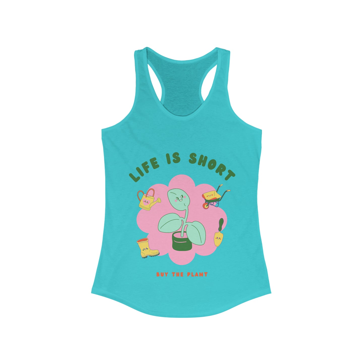 Life Is Short Women's Racerback Tank