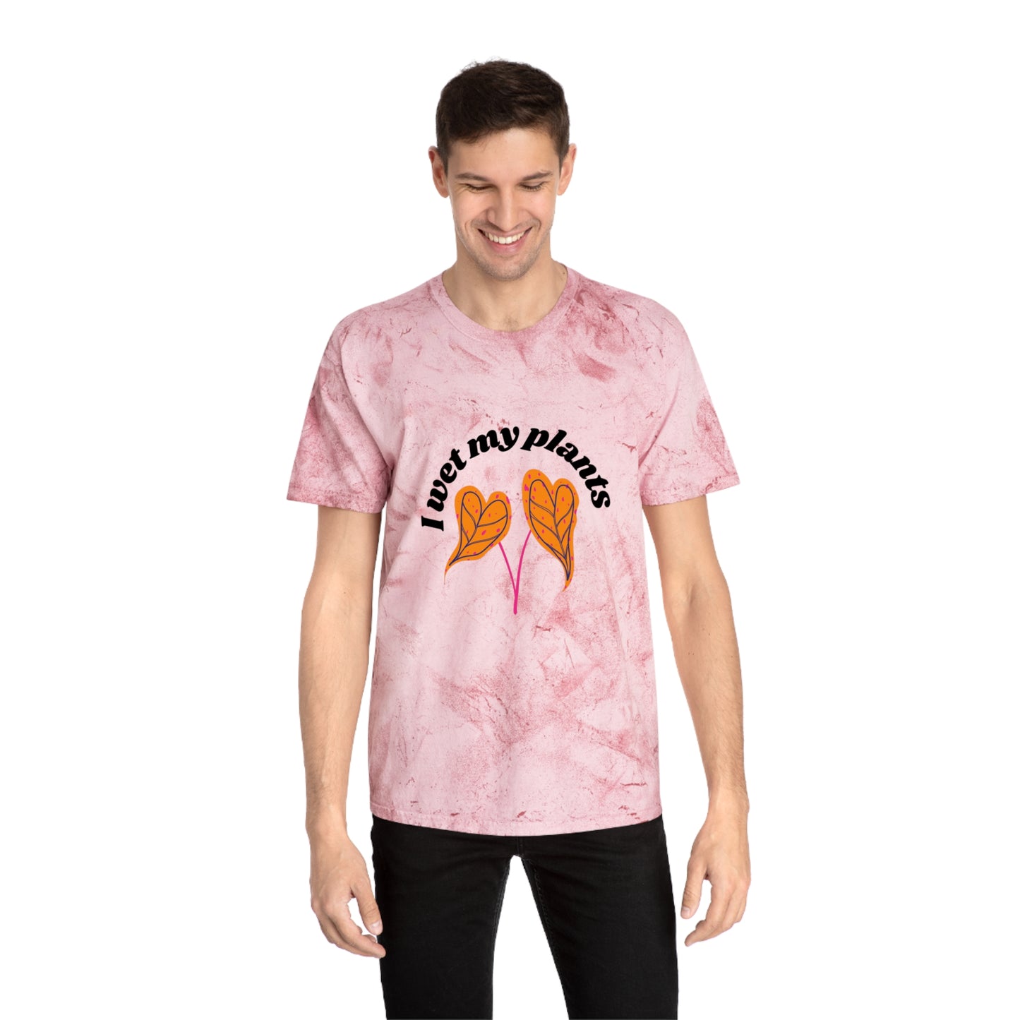 I Wet My Plants Color Blast T-Shirt