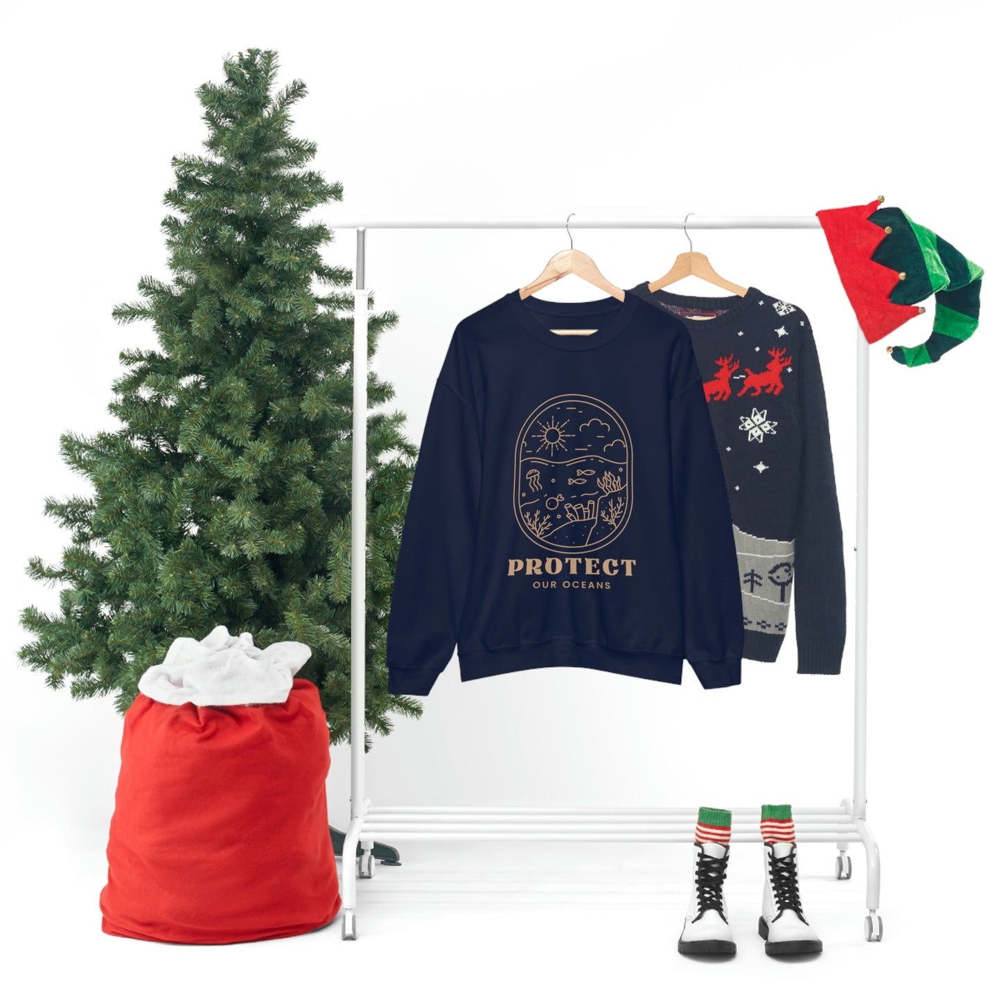 Protect Our Oceans Unisex Crewneck