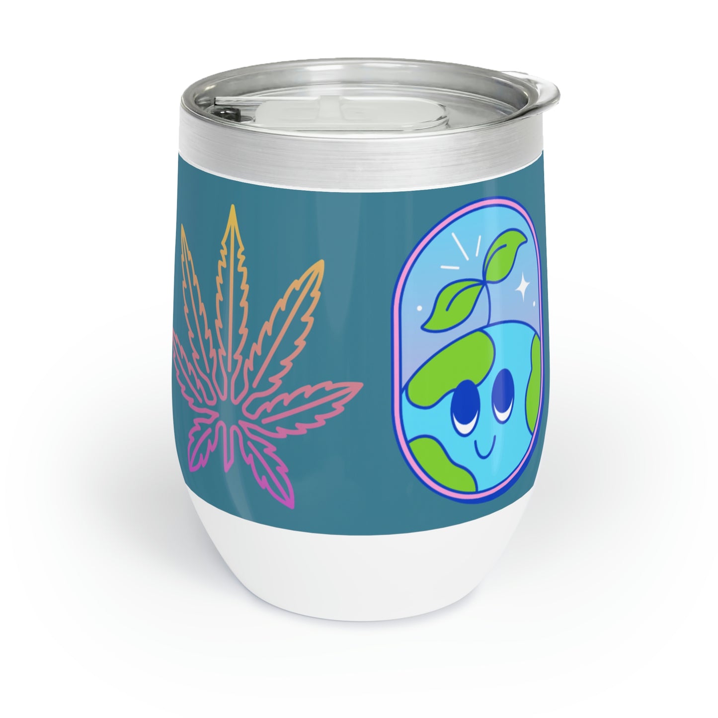 Save The Earth Chill Wine Tumbler