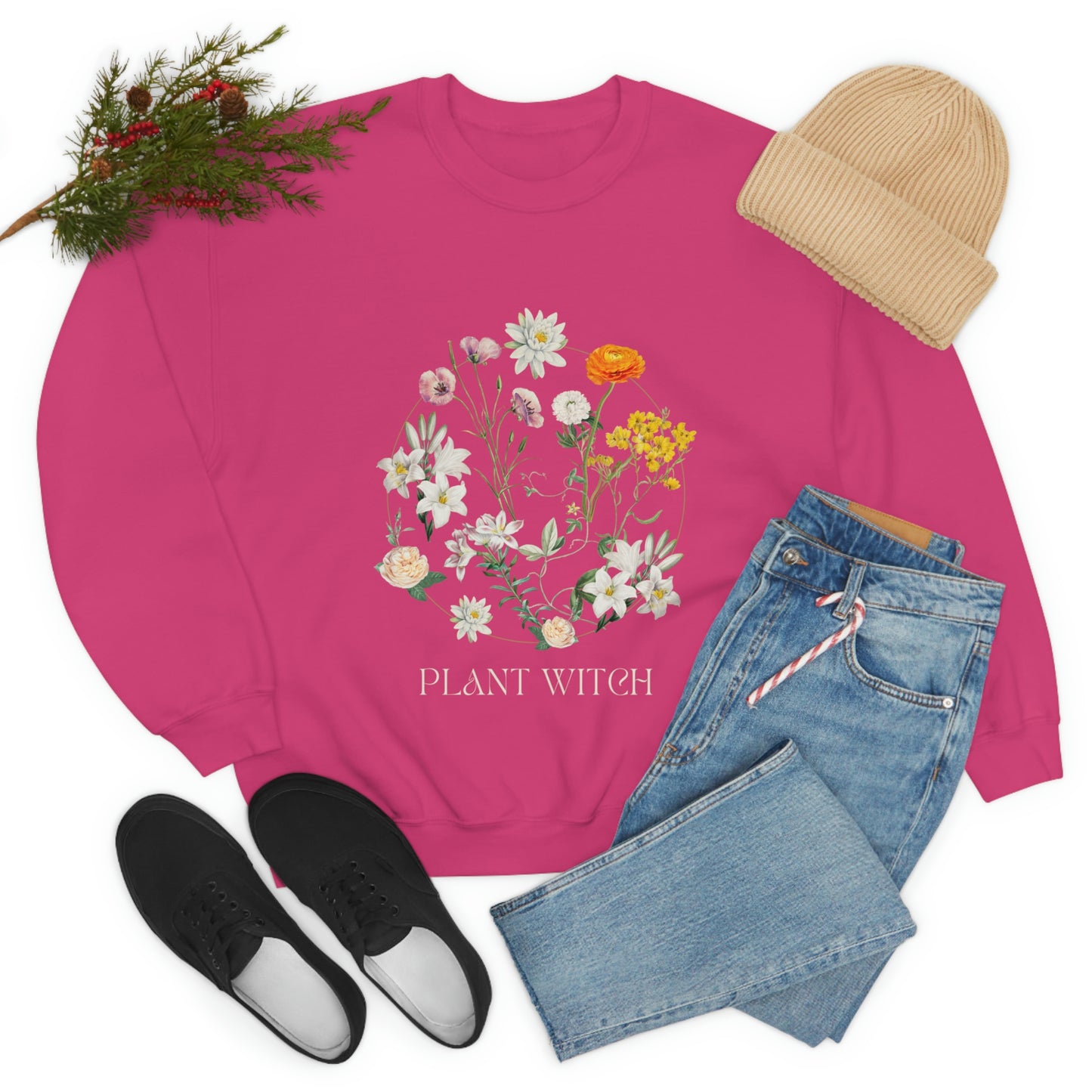 Plant Witch Unisex Crewneck