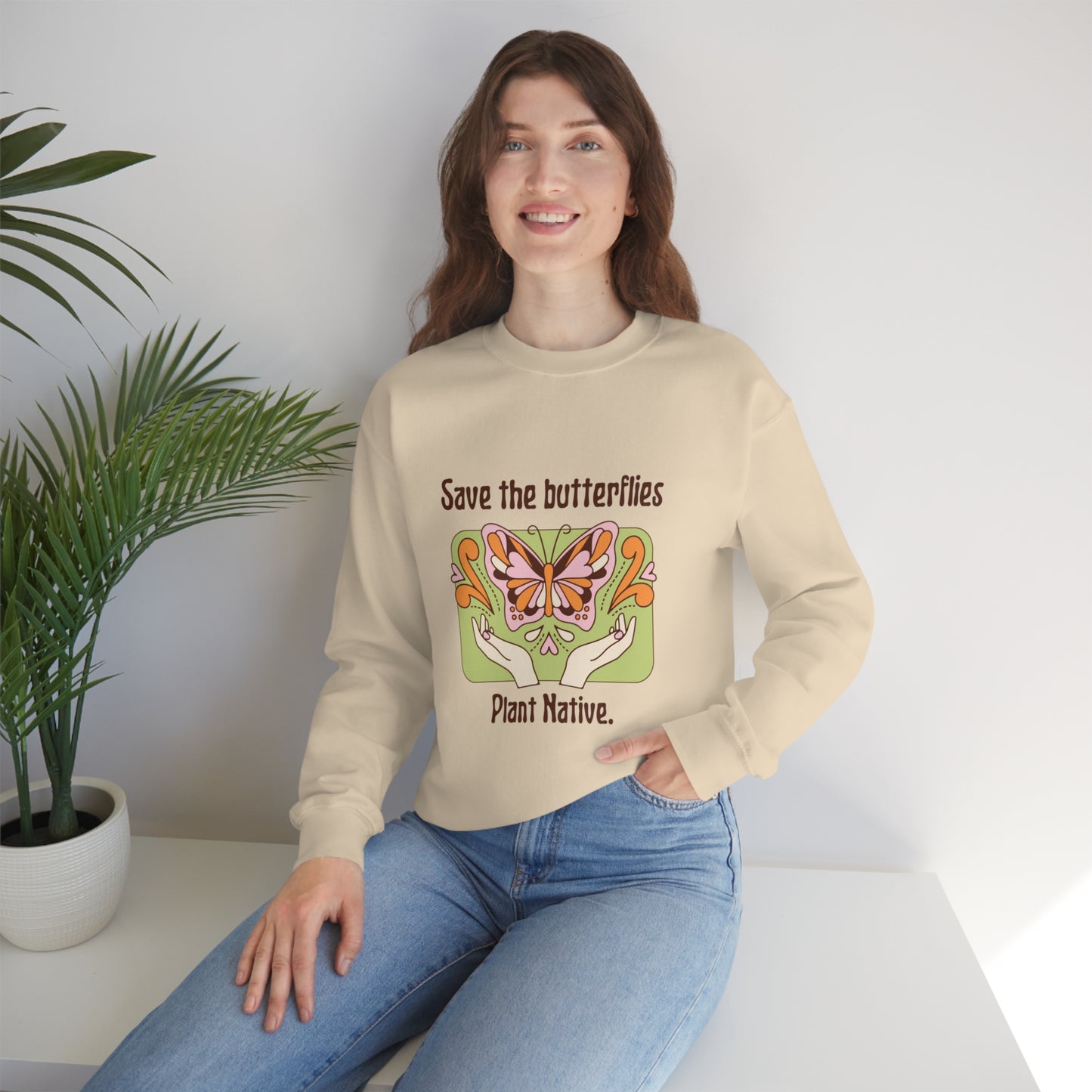 Plant Native Unisex Crewneck