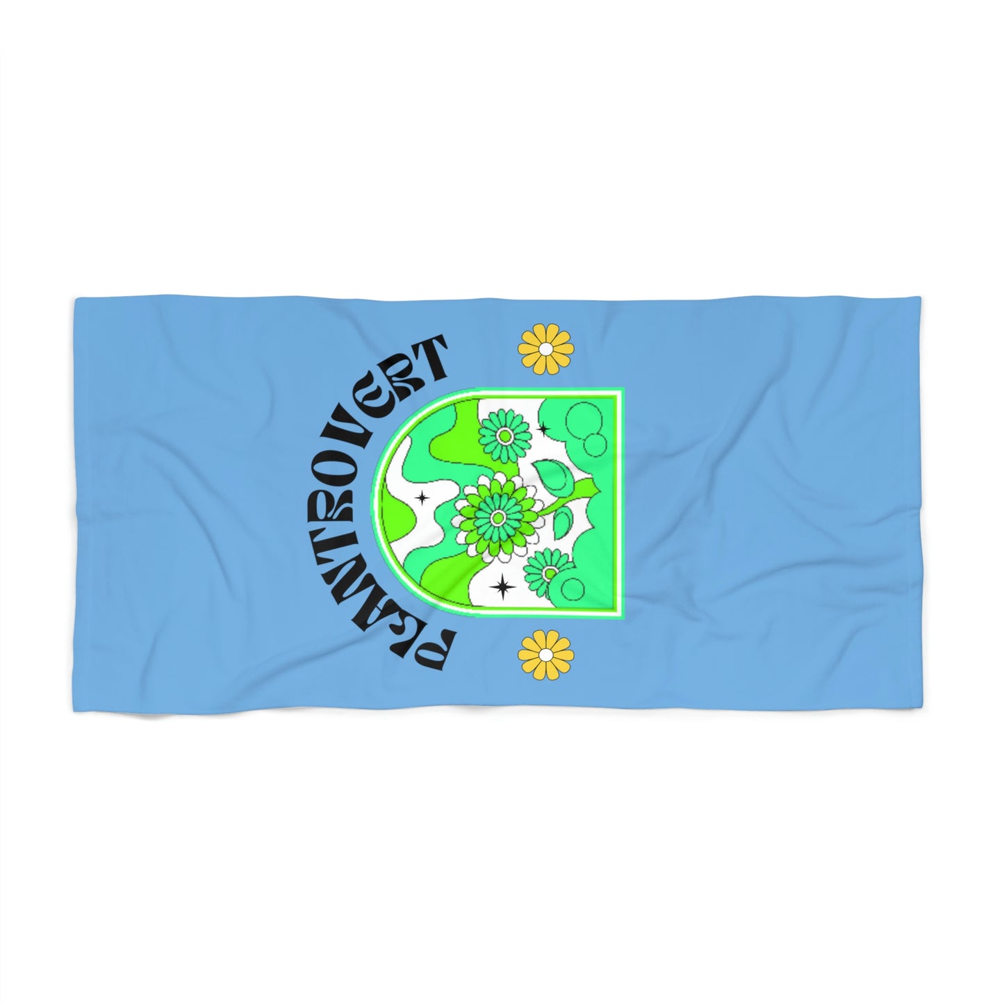Plantrovert Beach Towel