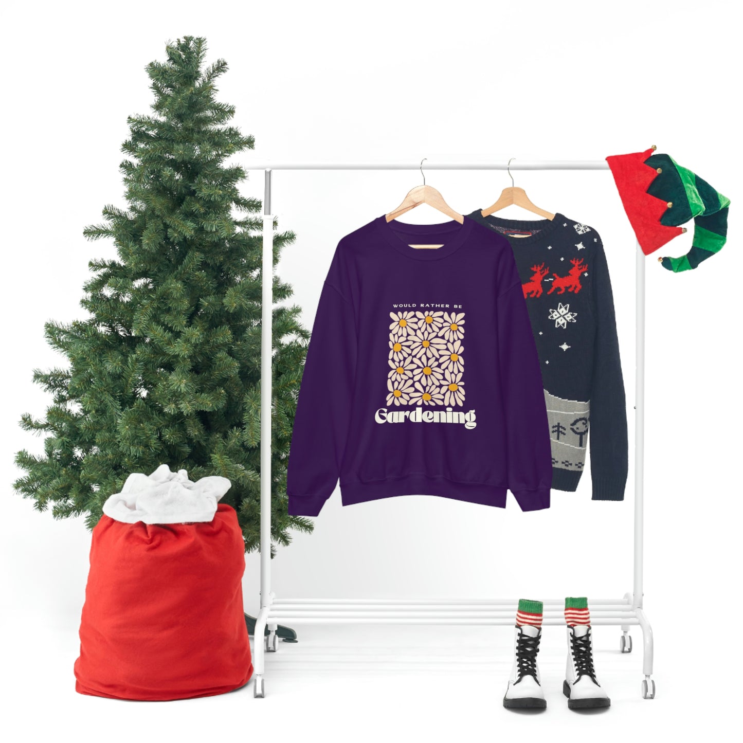 Would Rather Be Gardening Unisex Crewneck