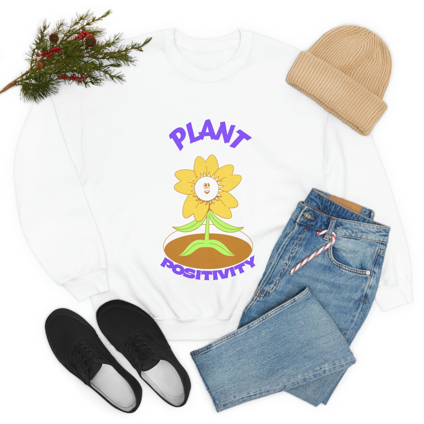 Plant Positivity Unisex Crewneck