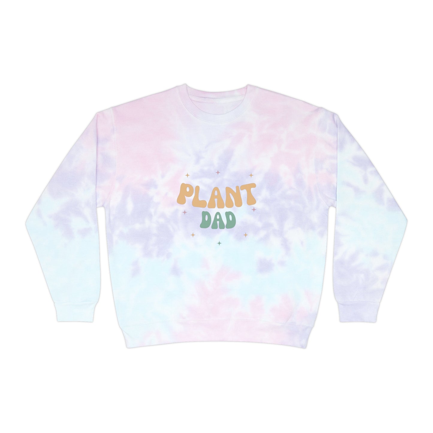 Plant Dad Unisex Tie-Dye Crewneck