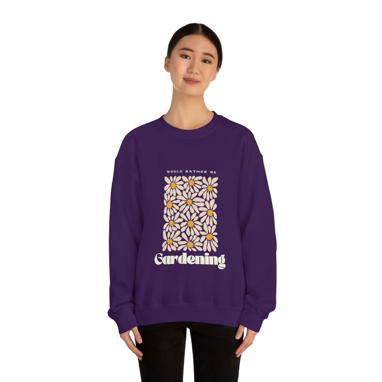 Would Rather Be Gardening Unisex Crewneck