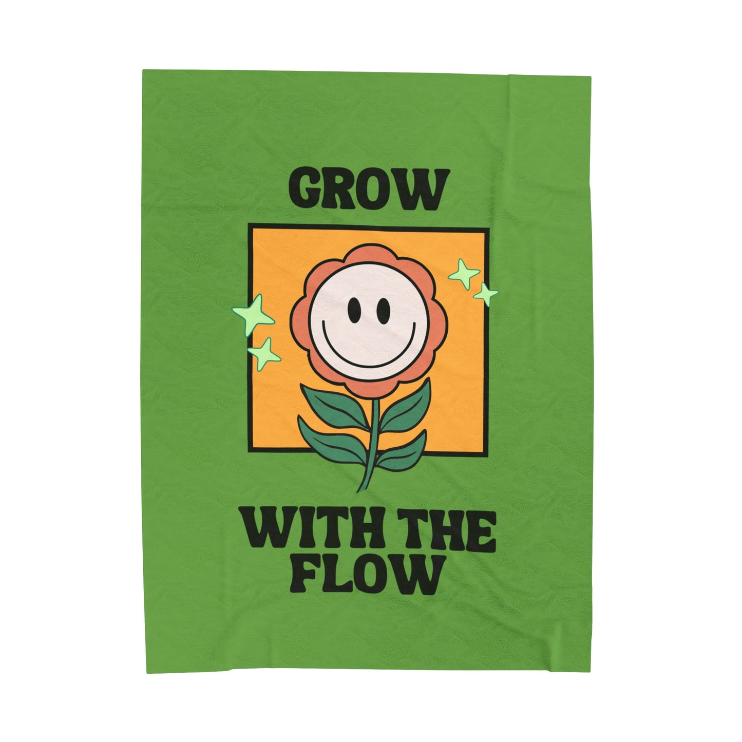 Flow Velveteen Plush Blanket