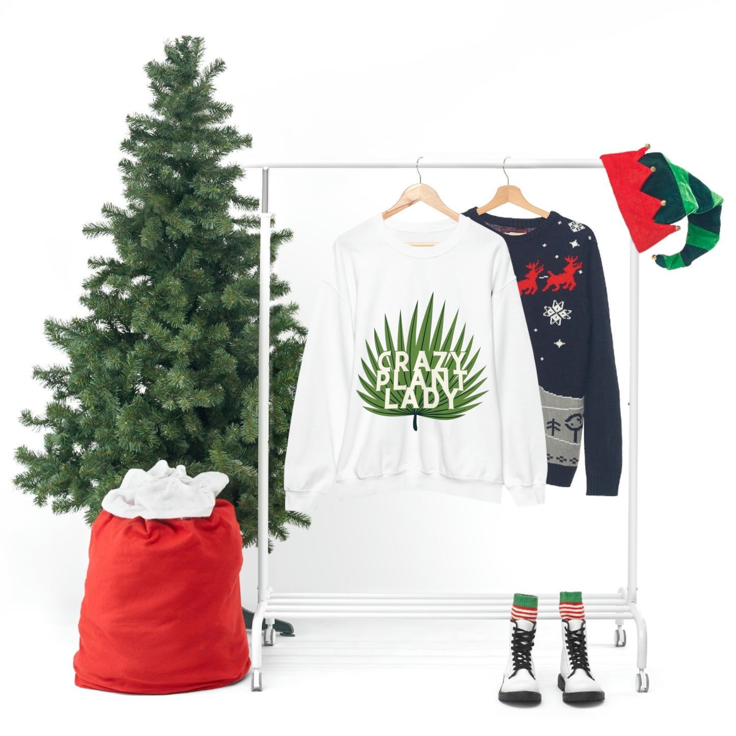 Crazy Plant Lady Unisex Crewneck