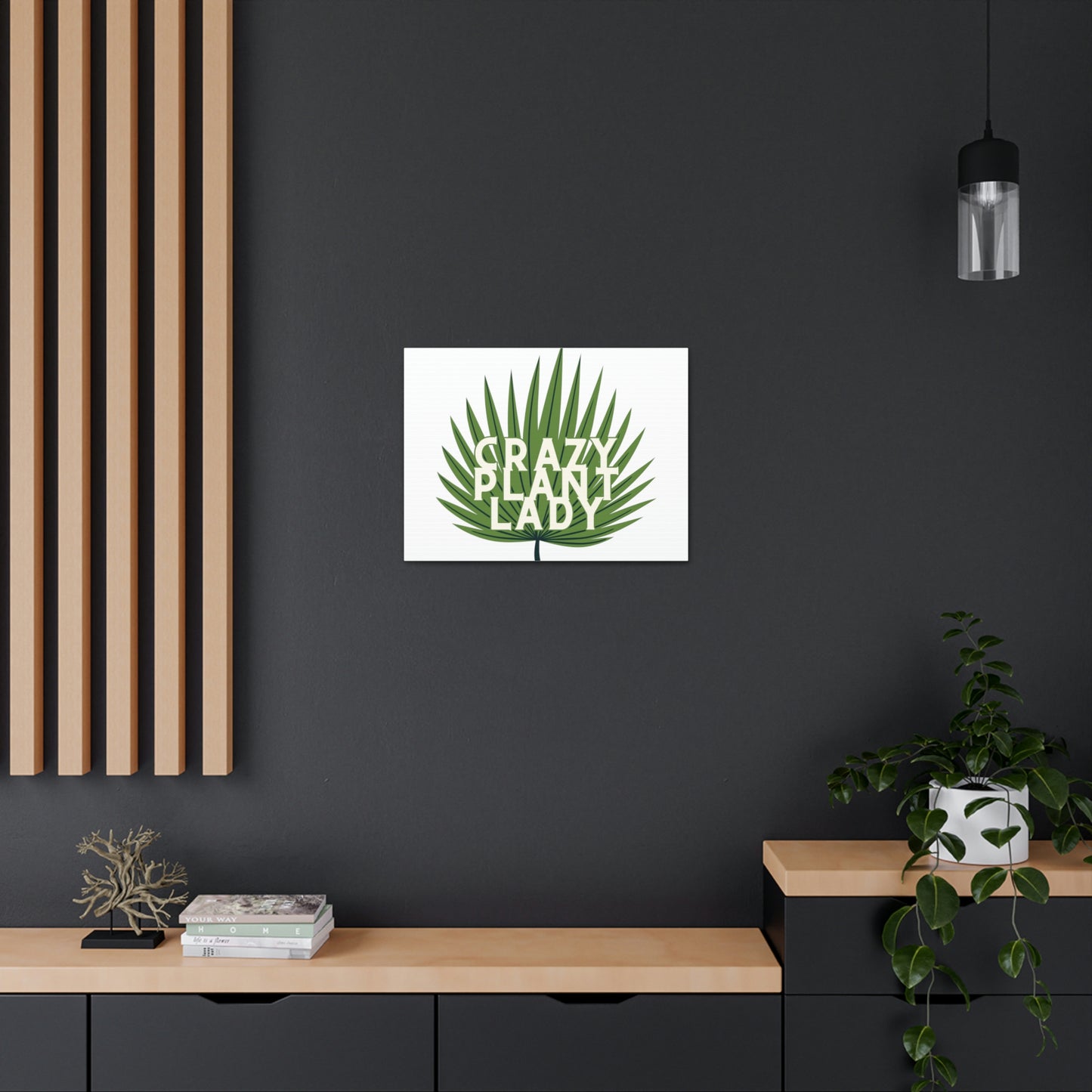 Crazy Plant Lady Canvas Wraps