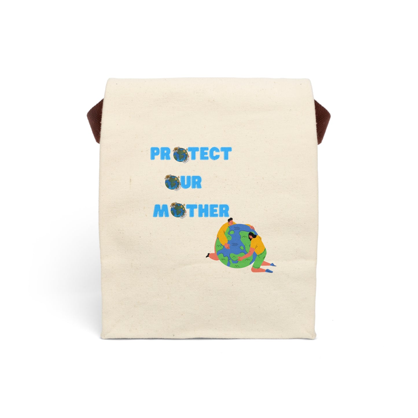 Protect Our Mother Canvas Lunch Bag