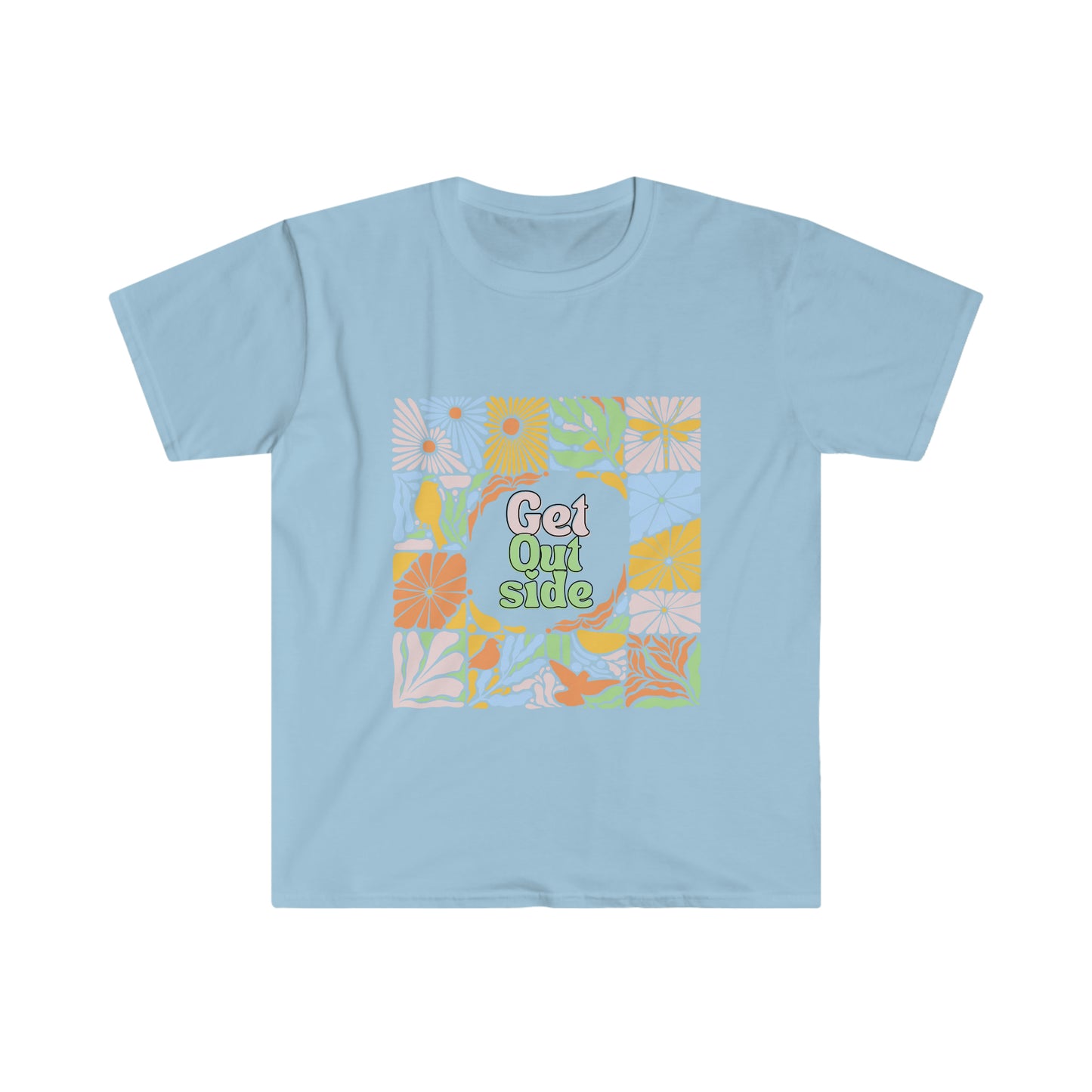 Get Outside Unisex Softstyle T-Shirt