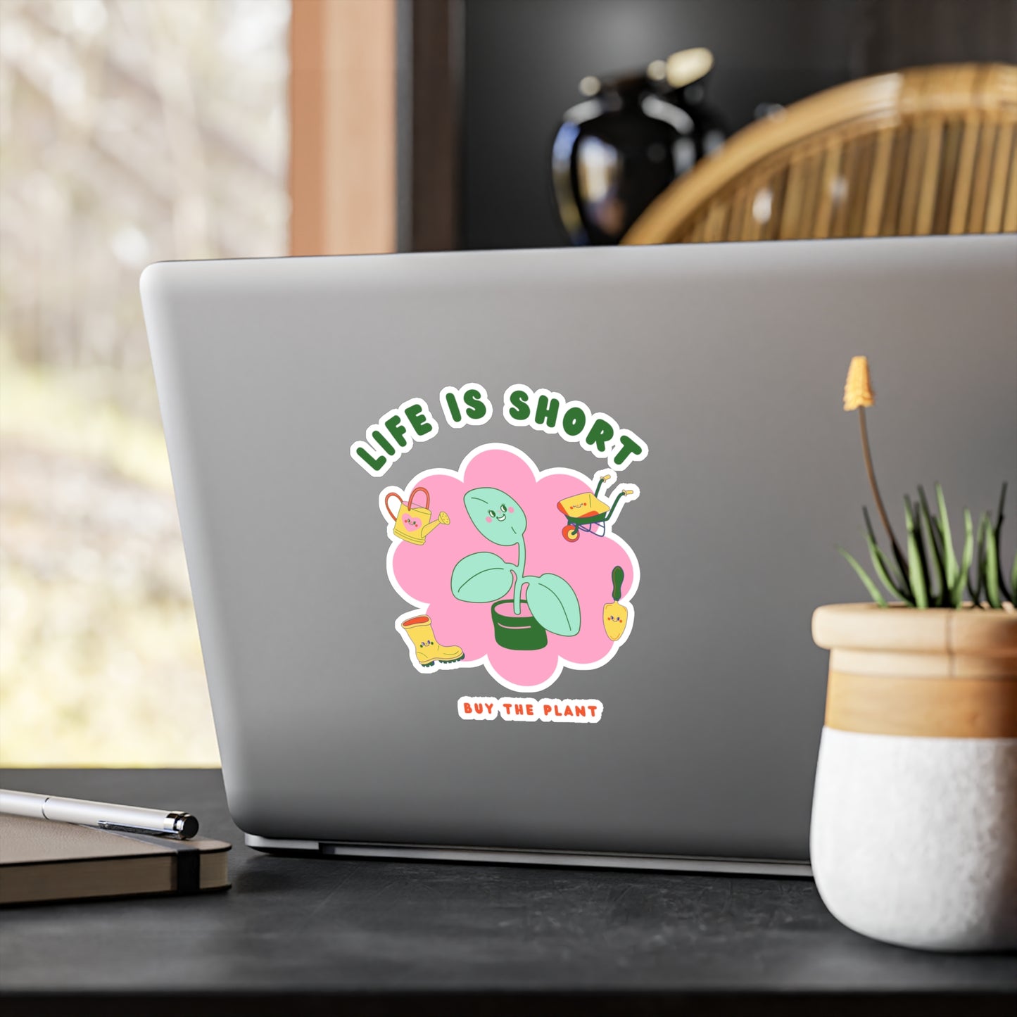 Life Is Short Vinyl Decals