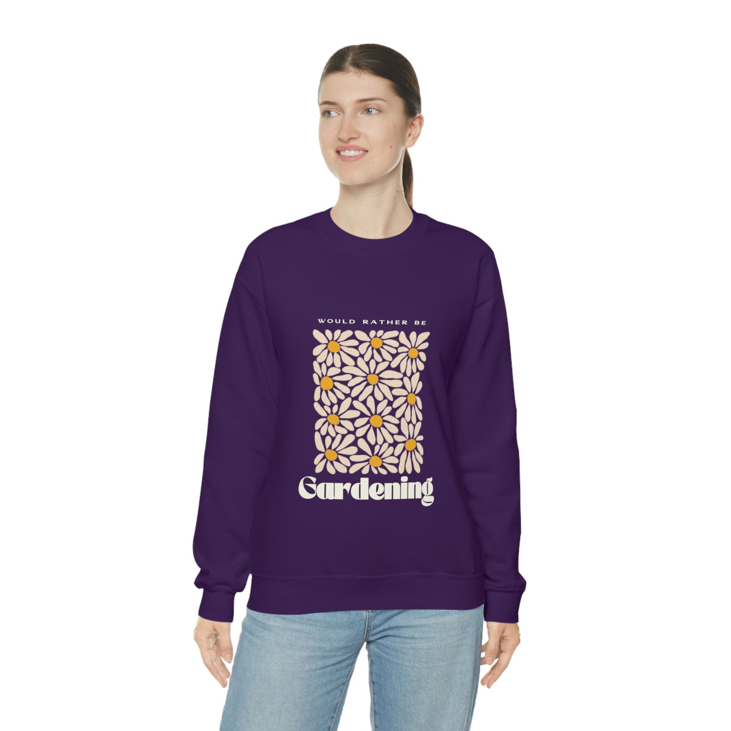Would Rather Be Gardening Unisex Crewneck