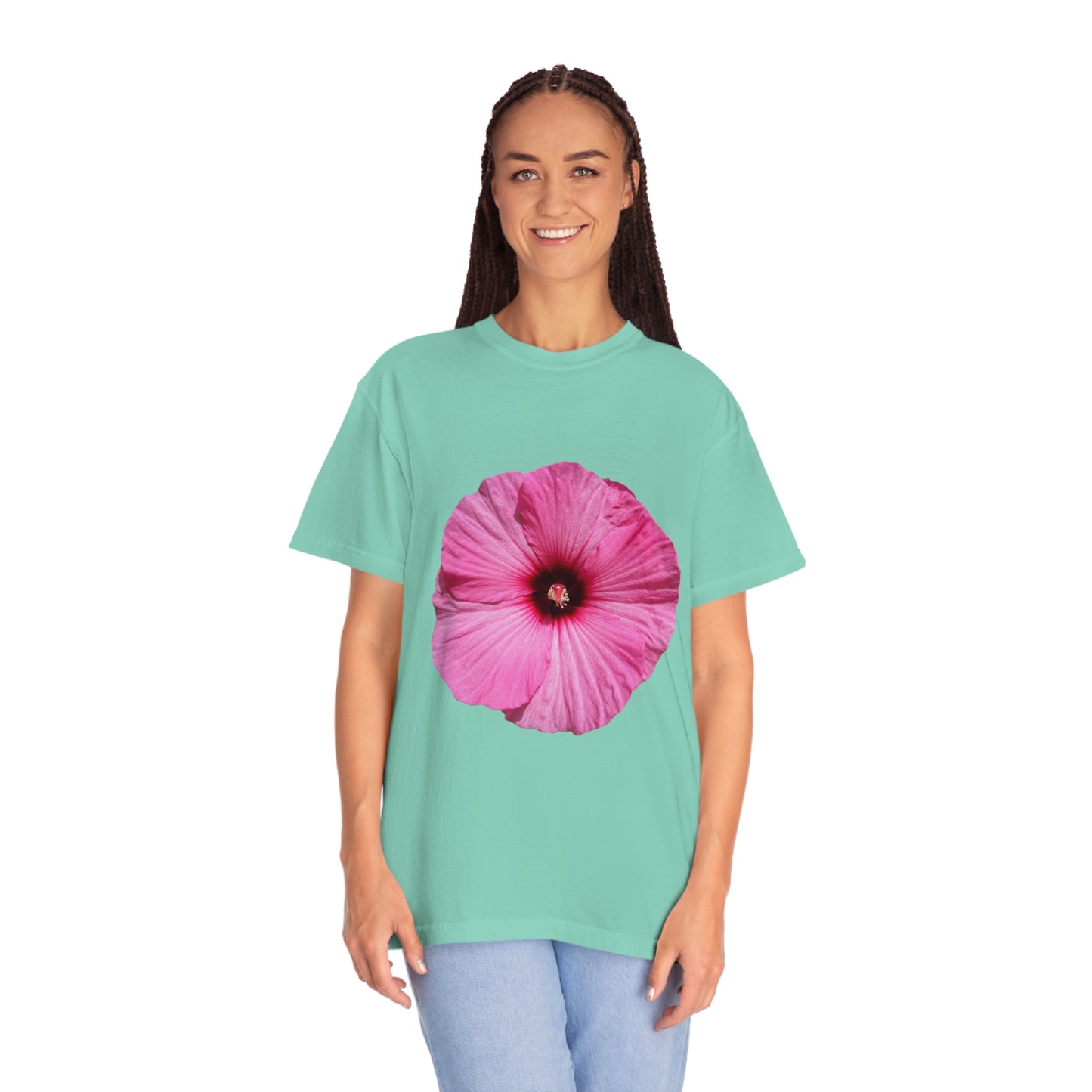 Hibiscus Garment-Dyed T-shirt