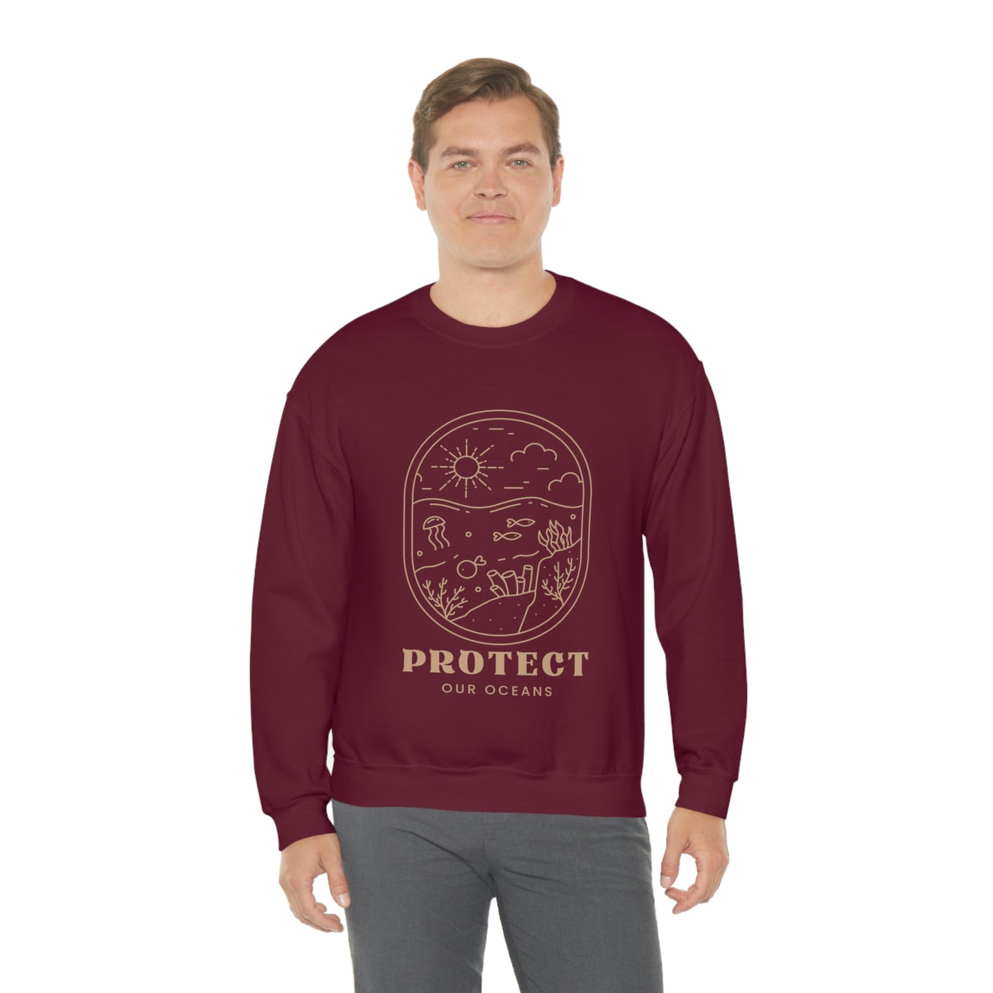 Protect Our Oceans Unisex Crewneck