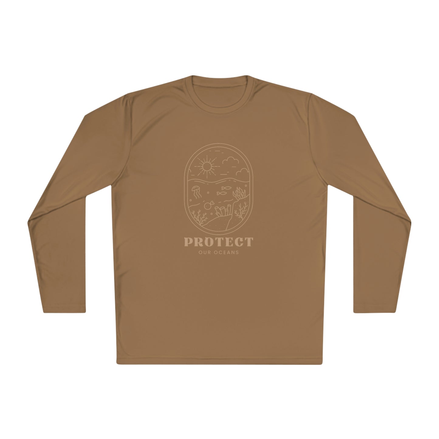 Protect Our Oceans Unisex Lightweight Long Sleeve