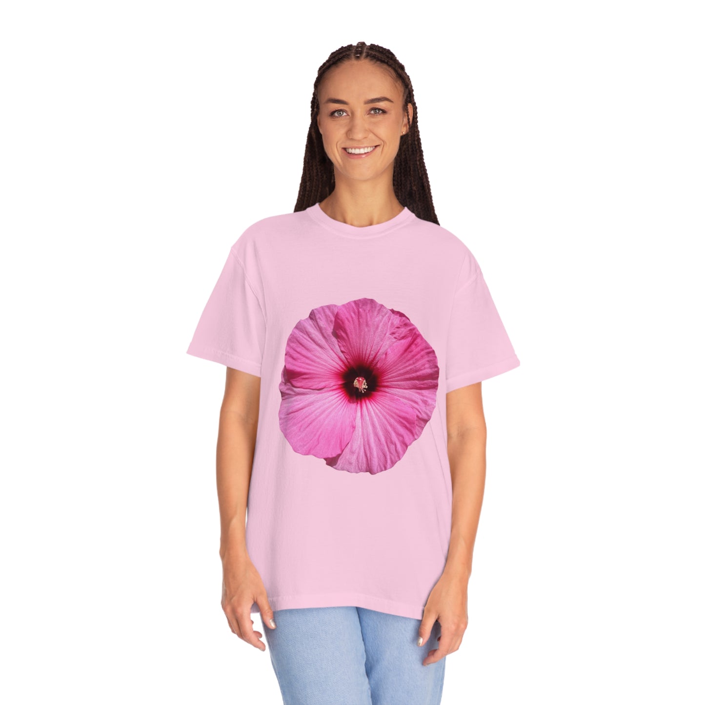 Hibiscus Garment-Dyed T-shirt