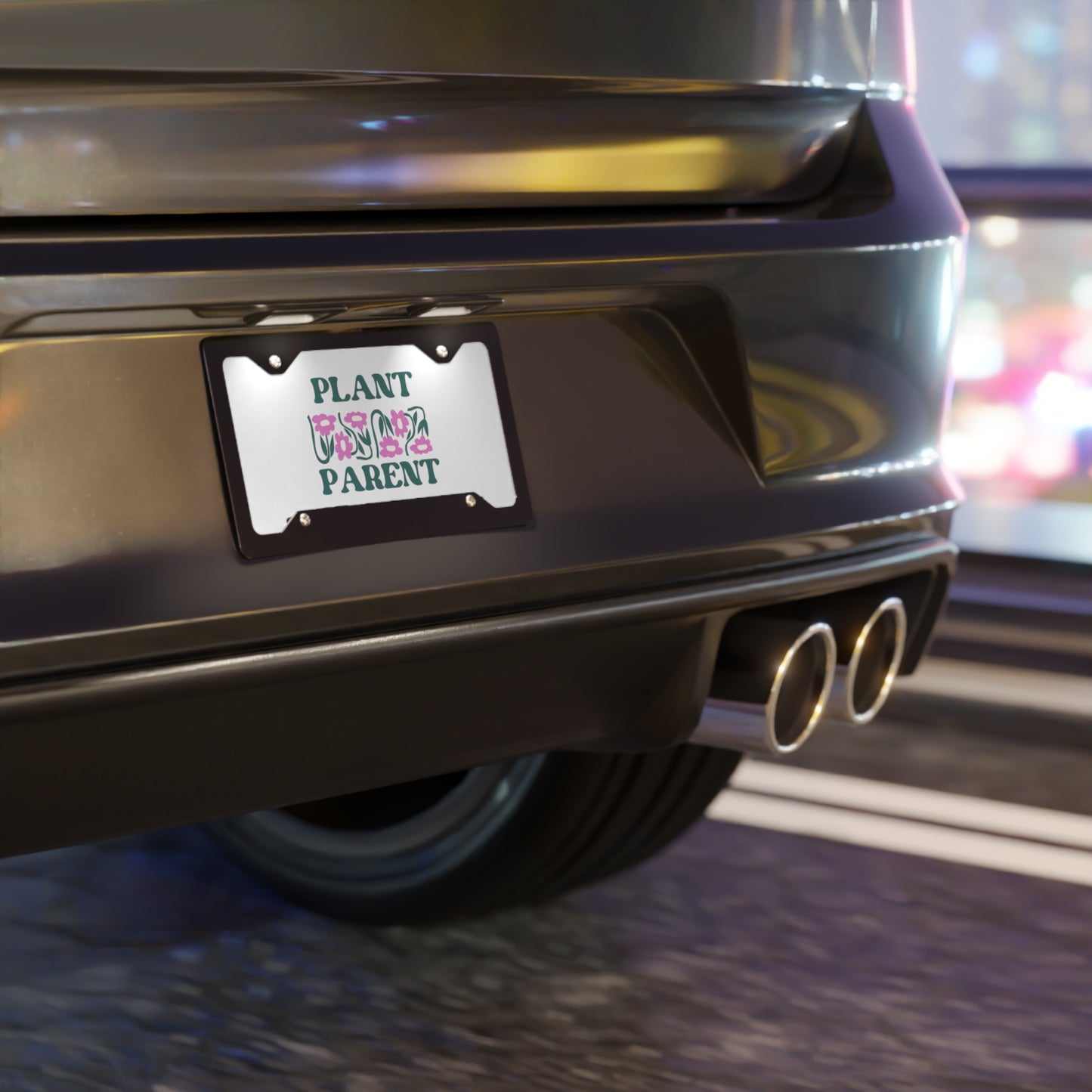Plant Parent Vanity Plate