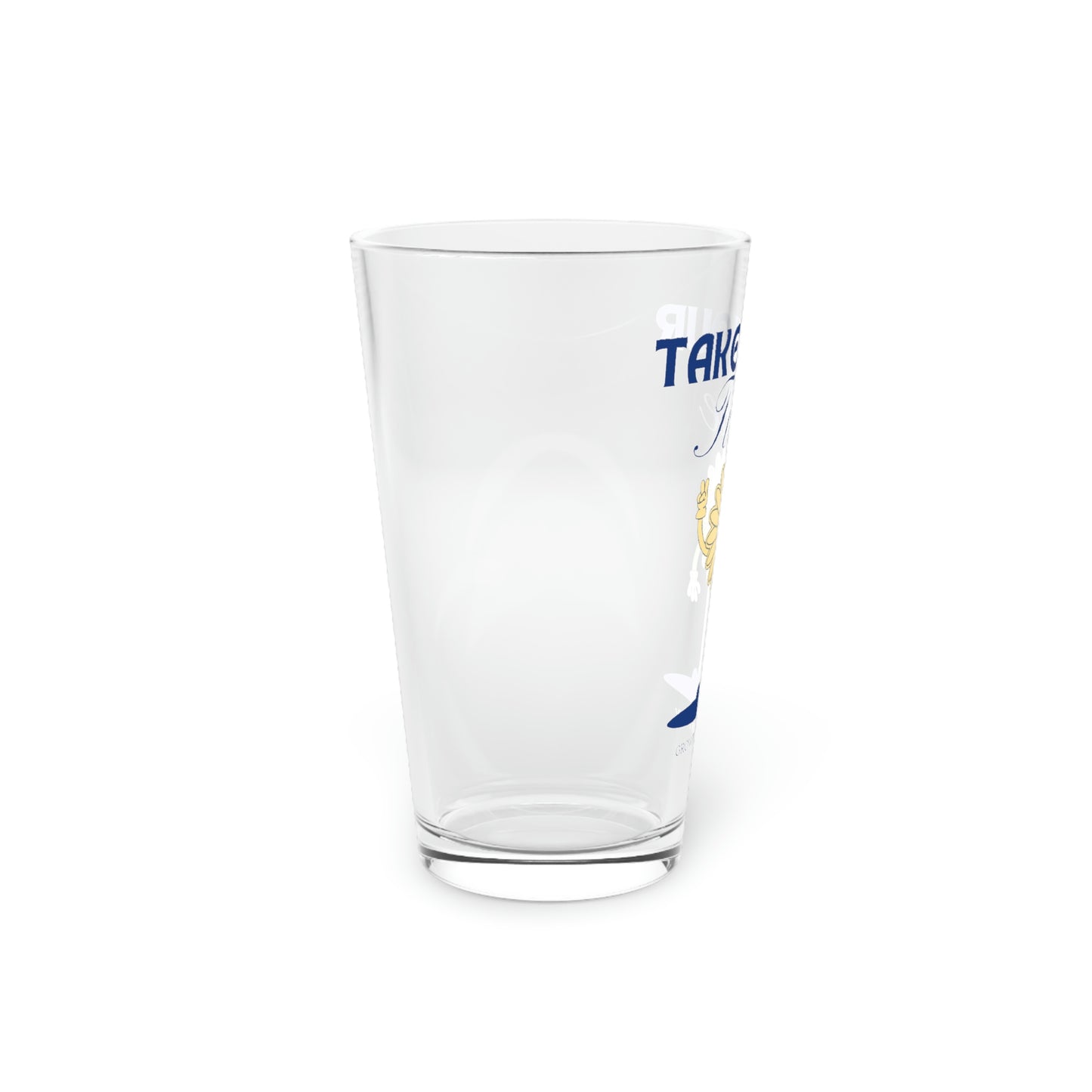 Growing Isn't Easy Pint Glass