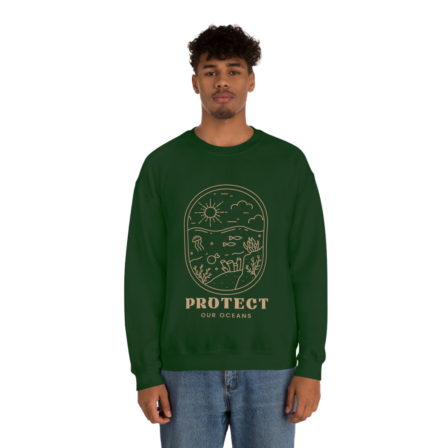 Protect Our Oceans Unisex Crewneck
