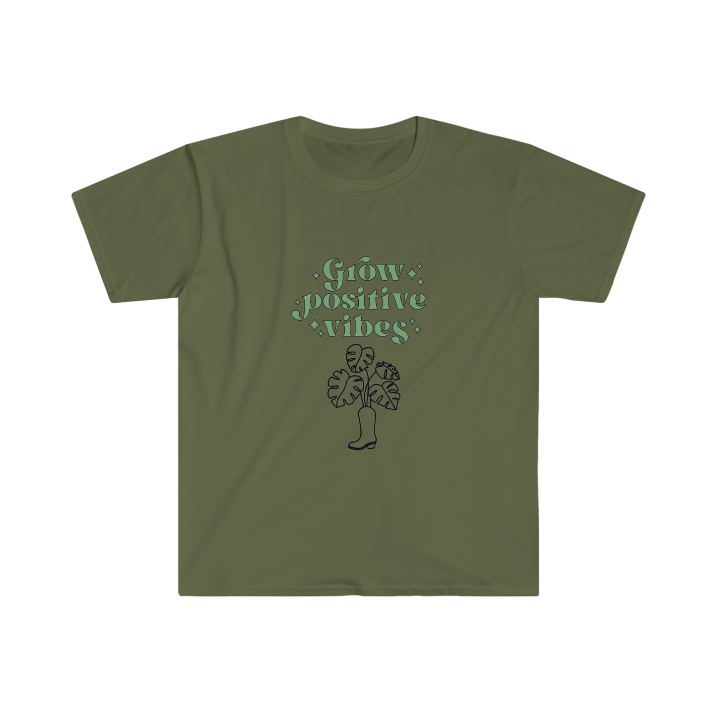Grow Positive Unisex Softstyle T-Shirt