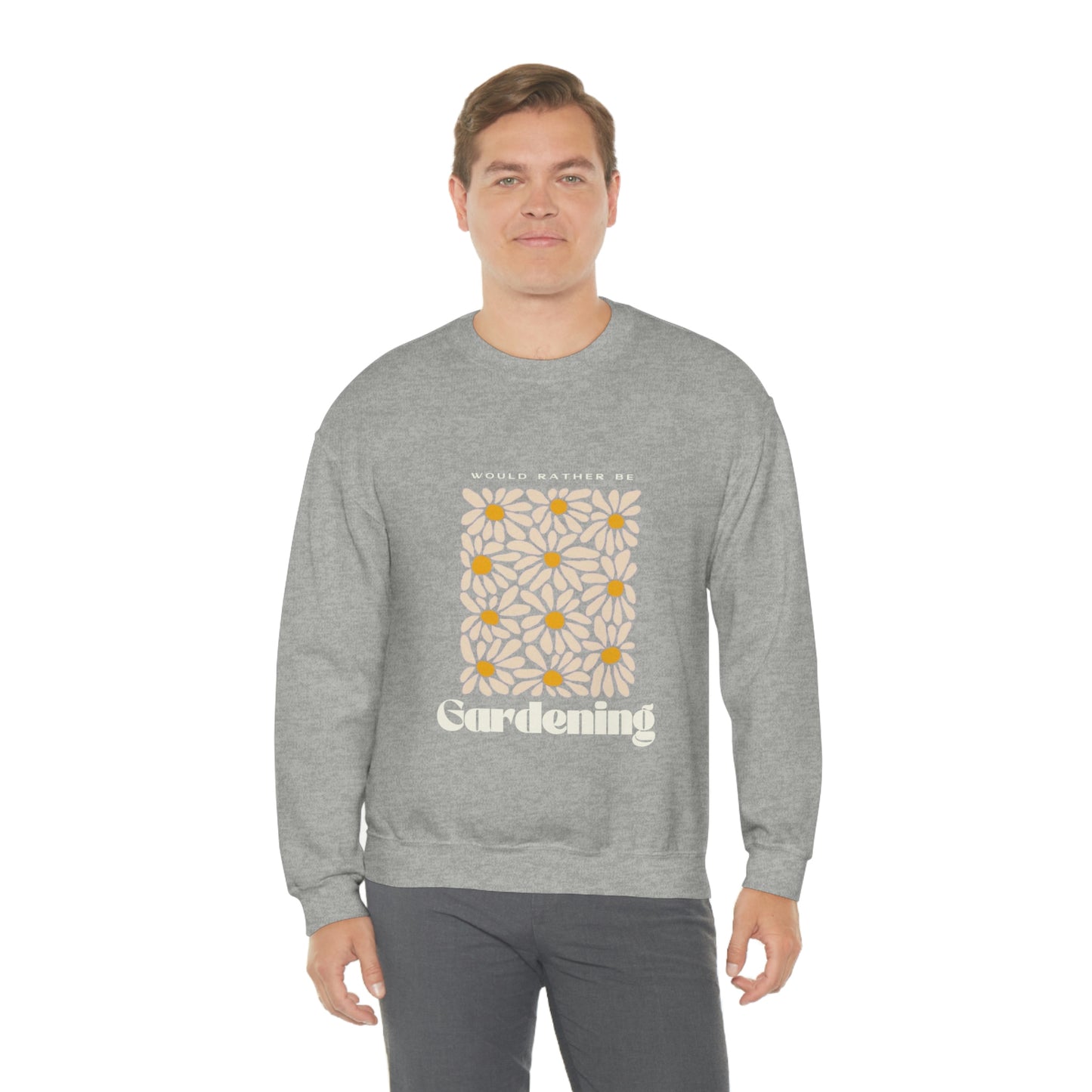 Would Rather Be Gardening Unisex Crewneck