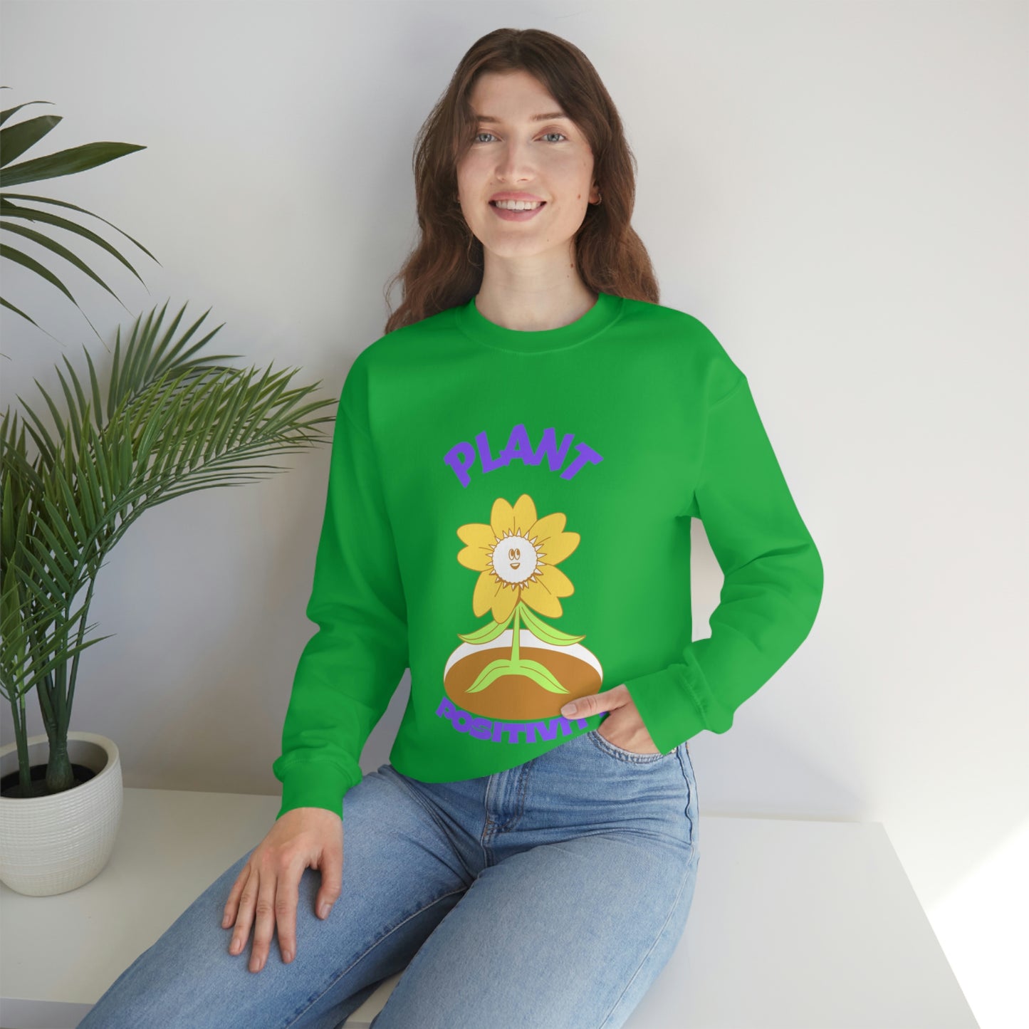 Plant Positivity Unisex Crewneck