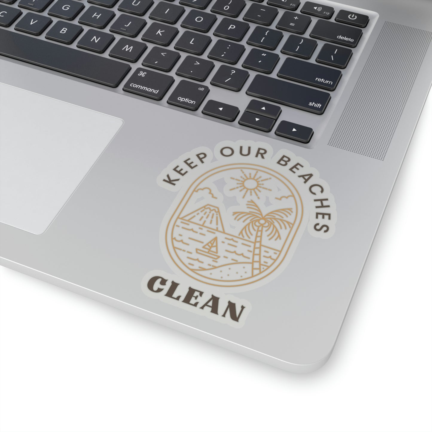 Clean Beaches Stickers