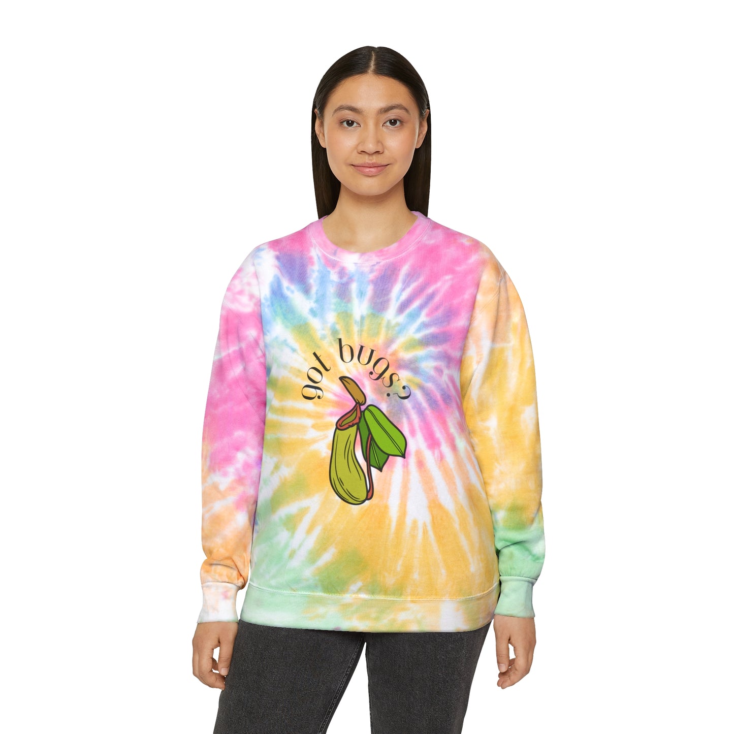 Got Bugs? Tie-Dye Crewneck