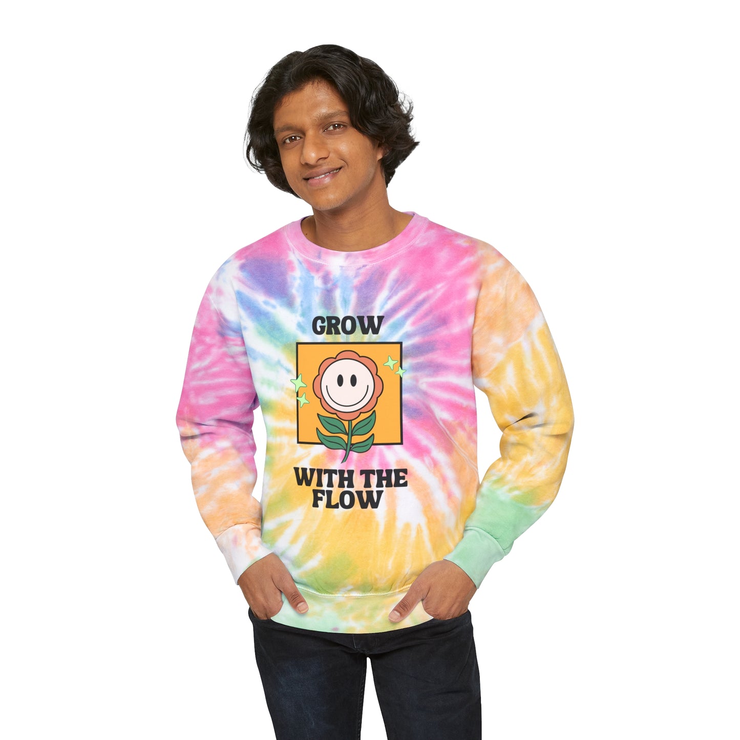 Flow Tie-Dye Crewneck