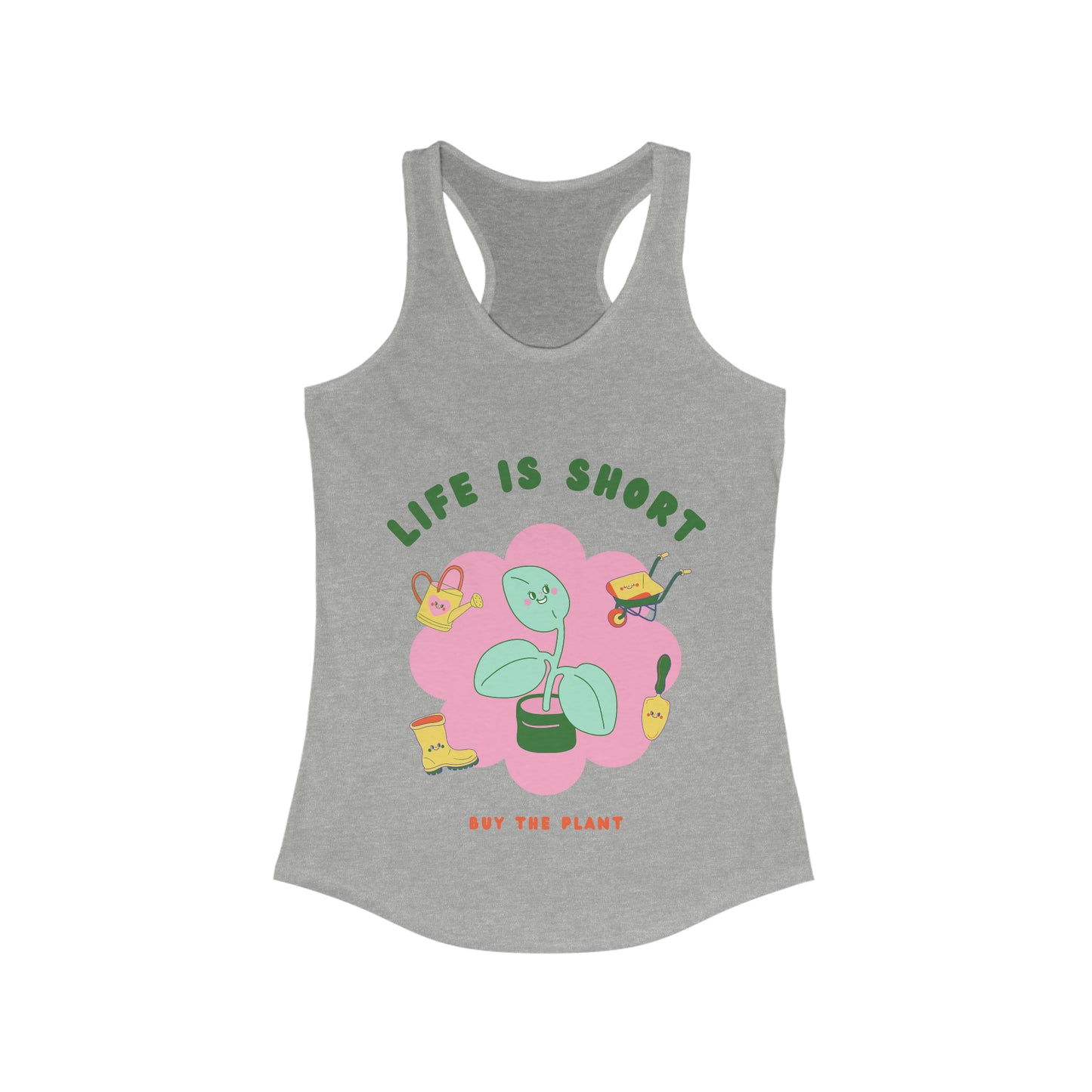 Life Is Short Women's Racerback Tank