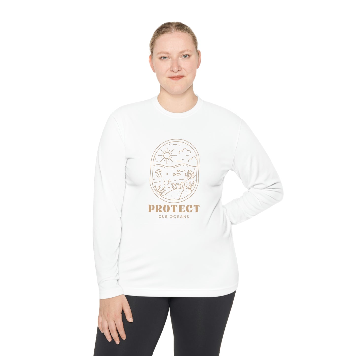Protect Our Oceans Unisex Lightweight Long Sleeve