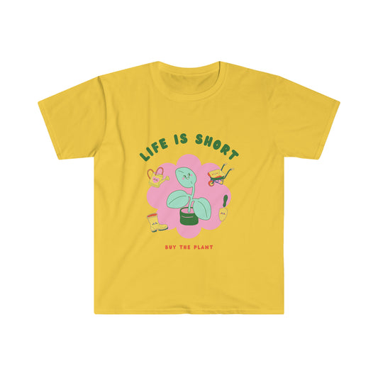 Life Is Short Unisex Softstyle T-Shirt
